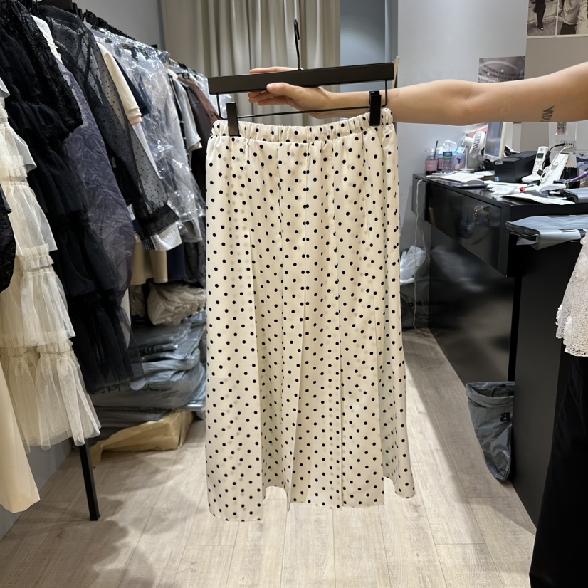 SOFTNESS直郵韓國代購㊣女裝新品25春夏人氣推薦熱賣長裙百褶Softness/Cosmic長裙