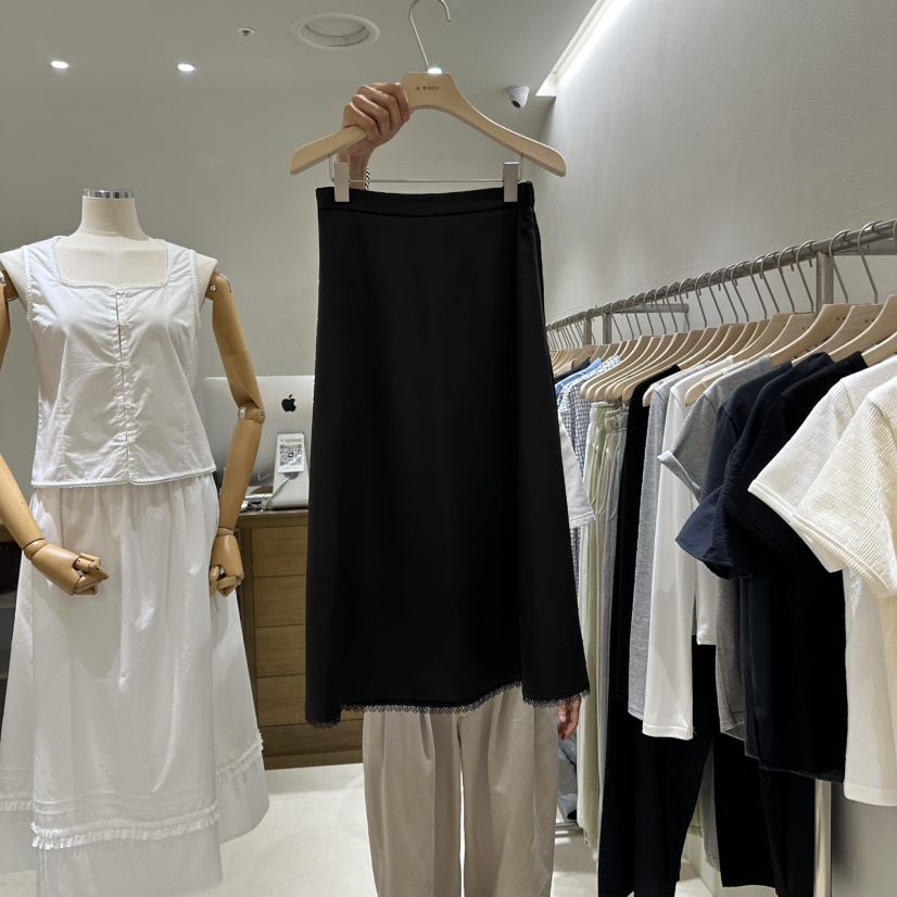 A WANT韓國直郵㊣女裝新品25春夏休閑時尚人氣推薦熱賣長裙A WANT長裙圖色3