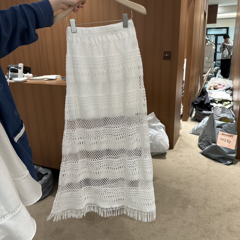 REPERTORY韓國直郵㊣女裝新品推薦休閑人氣時尚25春夏熱賣長裙REPERTORY長裙