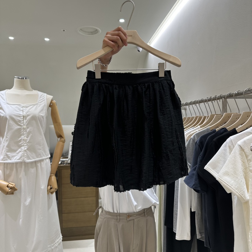 A WANT韓國㊣直郵東大門代購女裝新品人氣休閑熱賣推薦短裙A WANT短裙圖色2