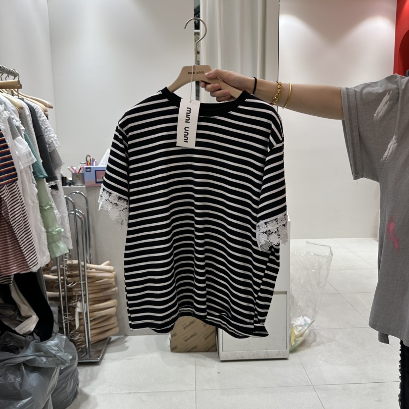 MINI UNNI韓國㊣直郵東大門代購女裝新款25春夏推薦時尚T恤MINI UNNIT恤圖色3