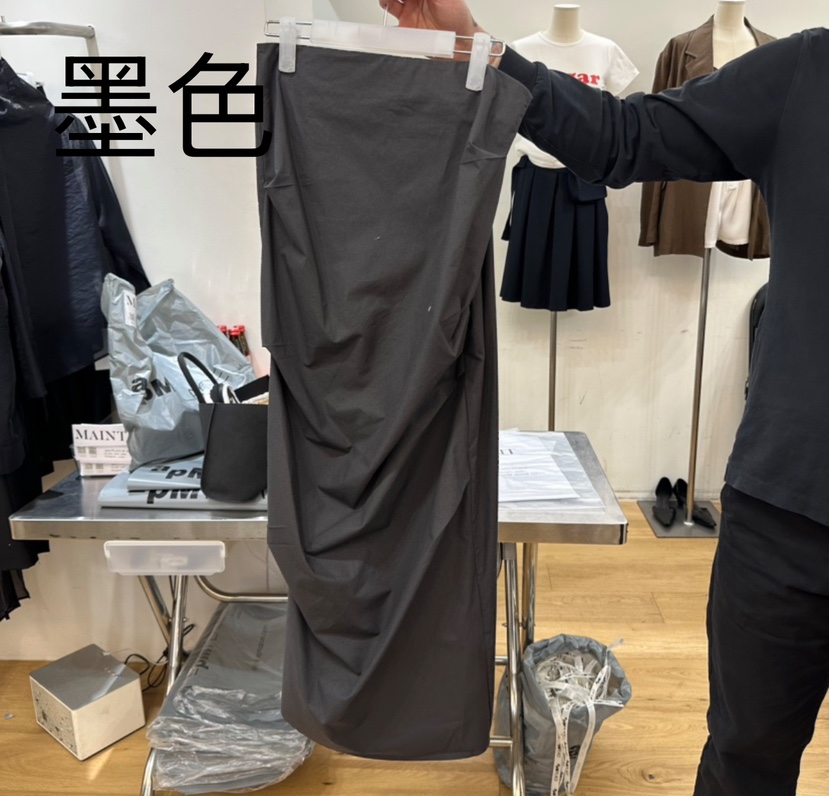 MAINT韓國直郵㊣東大門實拍女裝新款時尚休閑人氣25春夏長裙MAINT長裙圖色2