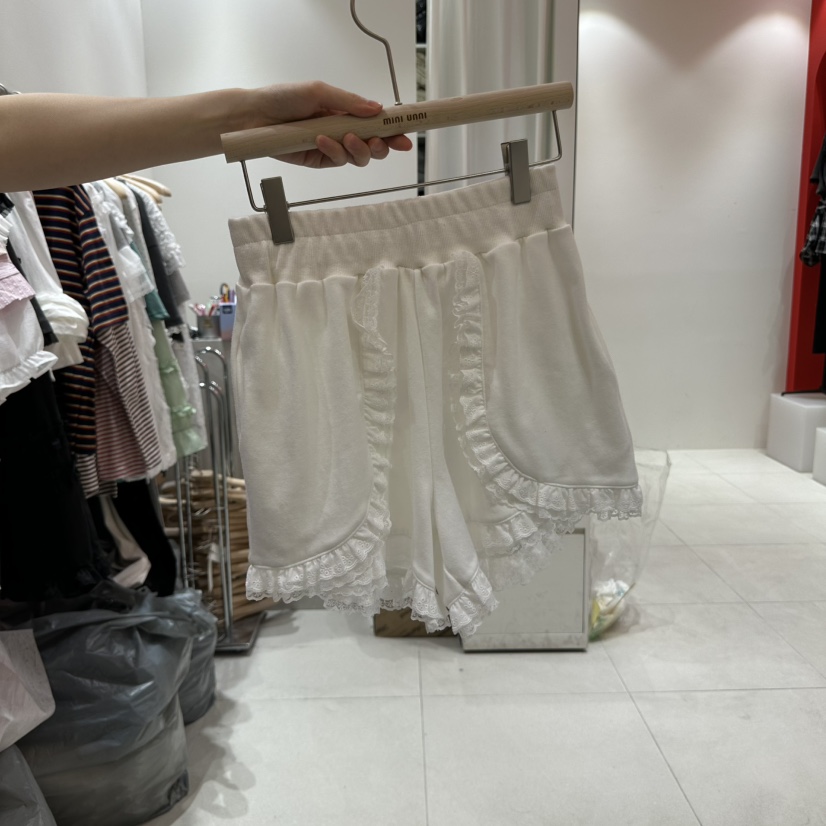 MINI UNNI韓國直郵㊣東大門實拍女裝新品時尚推薦25春夏短褲MINI UNNI短褲圖色2