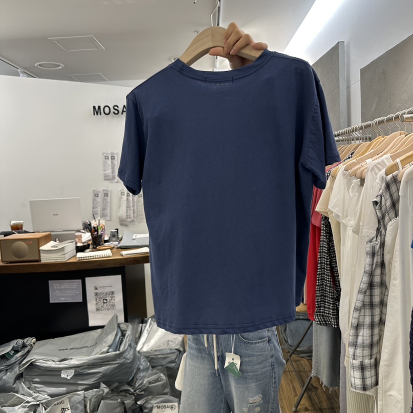 MOSAIC直郵韓國代購㊣女裝新品25春夏時尚人氣推薦休閑熱賣T恤MOSAICT恤