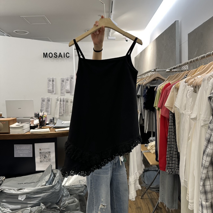 MOSAIC韓國直郵㊣女裝新品熱賣人氣時尚25春夏推薦吊帶背心MOSAIC吊帶/背心圖色2