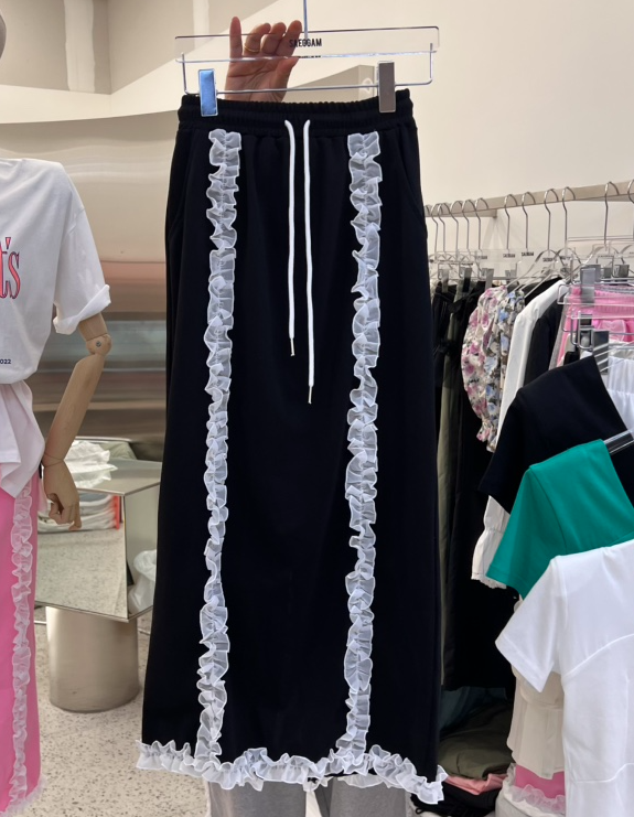 SAEGGAM直郵韓國代購㊣女裝新款時尚人氣熱賣休閑推薦25春夏長裙SAEGGAM長裙圖色3