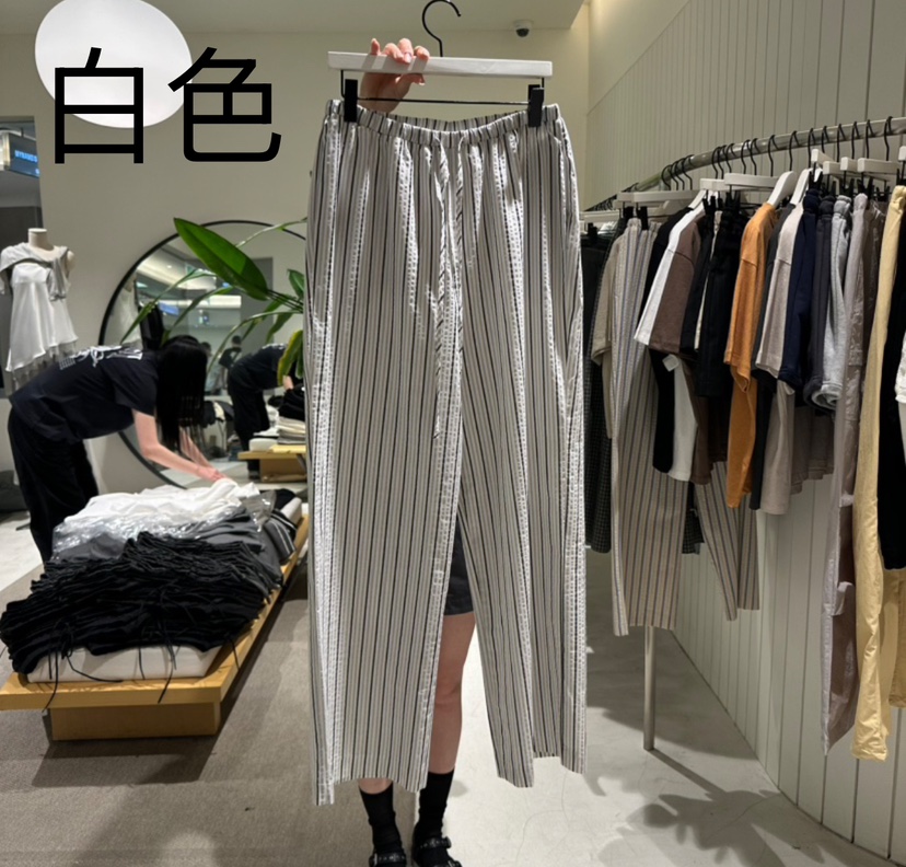 GRADE直郵韓國代購㊣女裝新品時尚25春夏推薦熱賣休閑休閑褲GRADE休閑褲