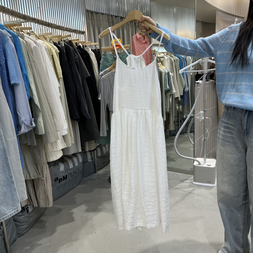 ALEGRE韓國直郵㊣女裝新品時尚25春夏人氣熱賣推薦休閑連衣裙ALEGRE連衣裙