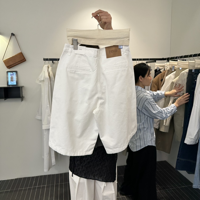 FIND-P韓國直郵㊣女裝新款熱賣25春夏推薦休閑時尚人氣短褲FIND-P短褲
