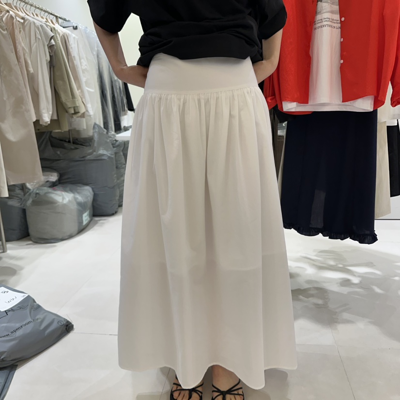 AVECNOUS韓國直郵㊣女裝新品休閑時尚人氣25春夏推薦熱賣長裙AVECNOUS長裙