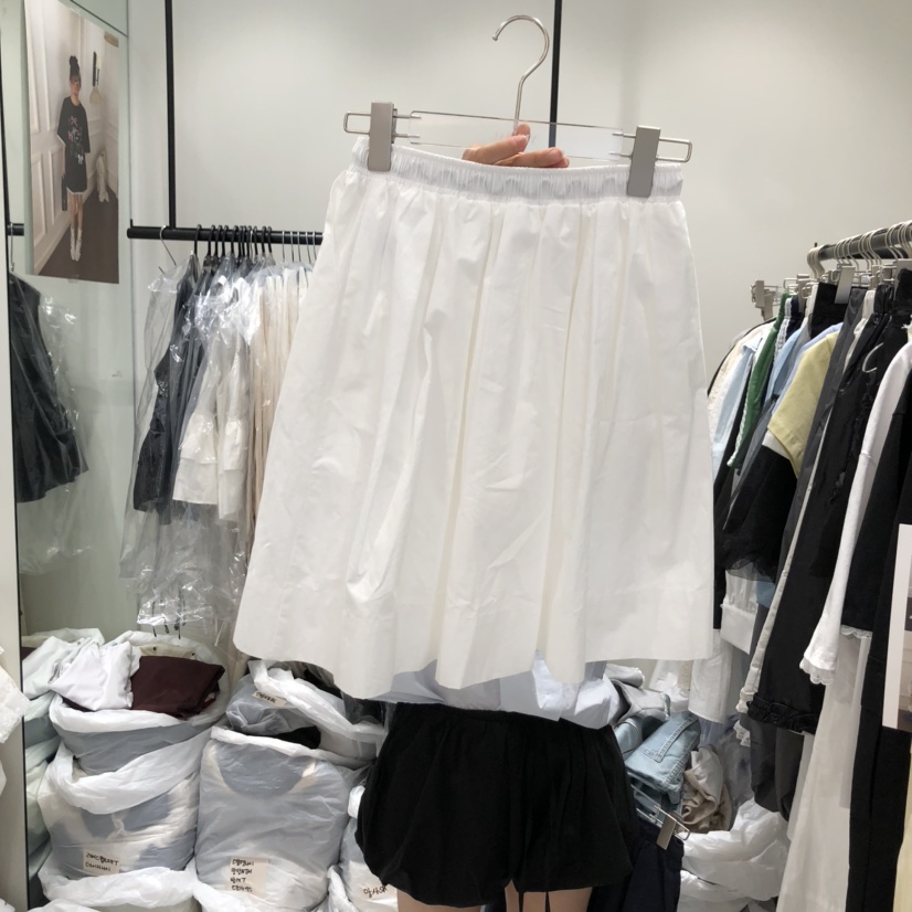 YUNBAL韓國㊣直郵東大門代購女裝新品時尚25春夏半身裙中短裙YUNBAL半身裙/中短裙