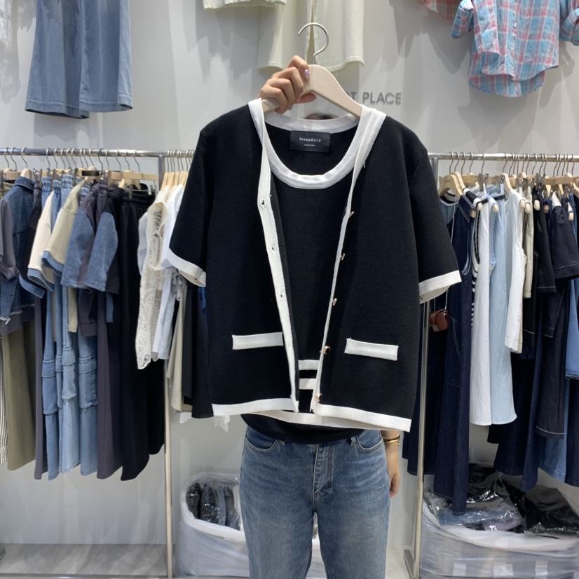 HOT PLACE直郵韓國代購㊣女裝新品時尚人氣熱賣休閑套裝套裝HOT PLACE/DREAM GIRIS套裝圖色4