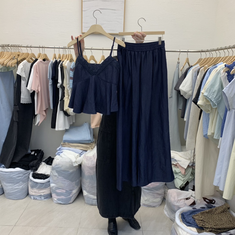 MILK TEA直郵韓國代購㊣女裝新款25春夏休閑熱賣推薦套裝套裝RE:FRESH套裝圖色2