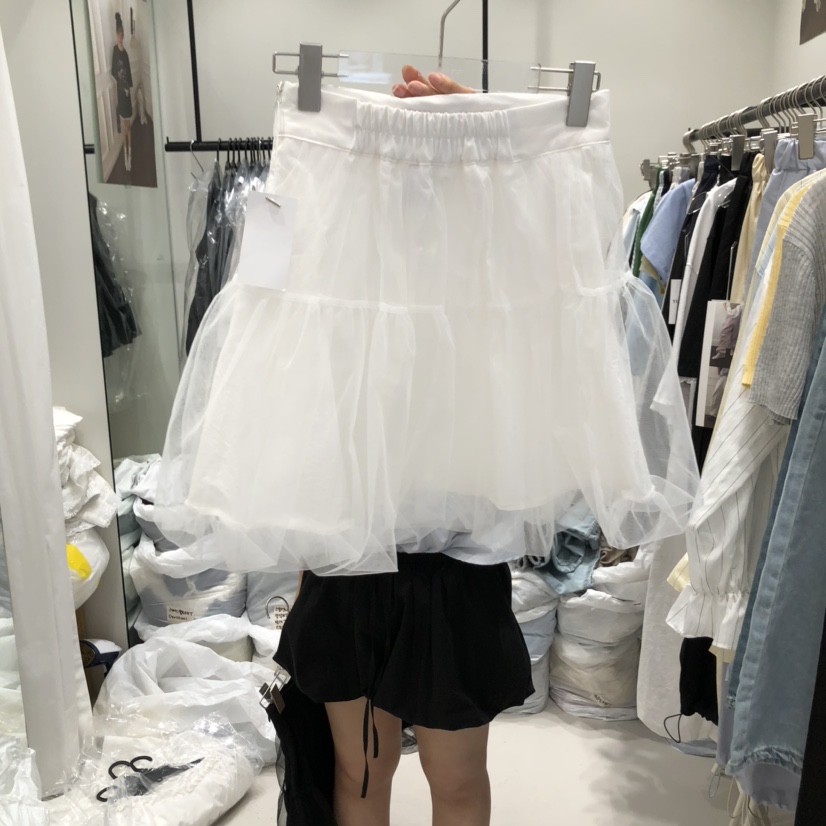 YUNBAL韓國直郵㊣東大門實拍女裝新款休閑25春夏時尚推薦短裙YUNBAL短裙