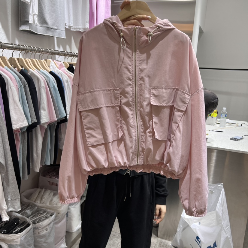 COKE CAKE韓國㊣直郵東大門代購女裝新品推薦人氣夾克連帽CHAE夾克圖色1