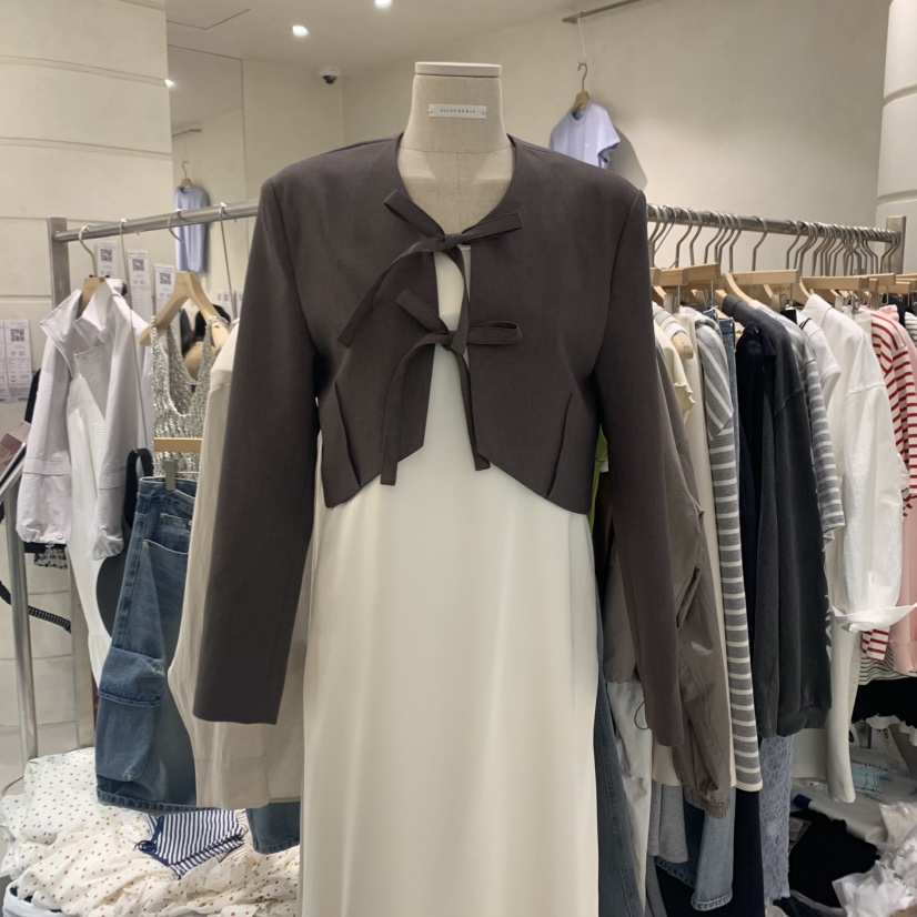 SALONDEMAG直郵韓國代購㊣女裝新款25春夏熱賣人氣休閑夾克SALONDEMAG夾克