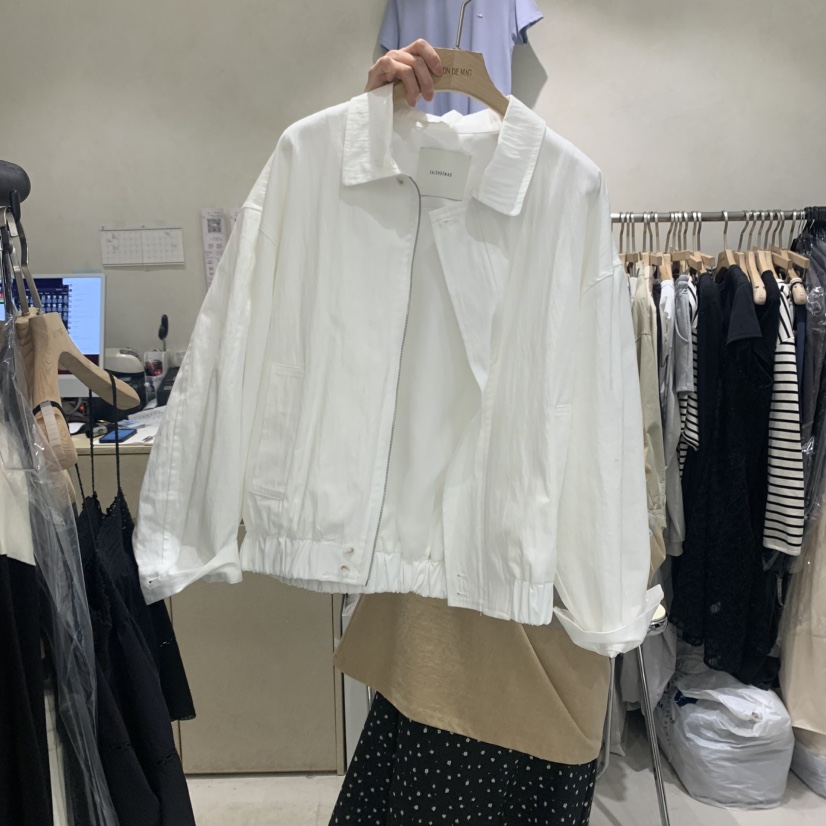 SALONDEMAG韓國直郵㊣女裝新品推薦熱賣25春夏時尚人氣夾克SALONDEMAG夾克圖色2