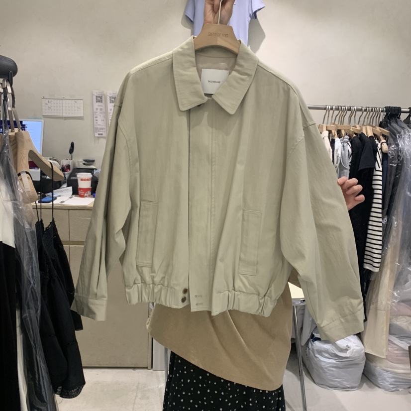 SALONDEMAG韓國直郵㊣女裝新品推薦熱賣25春夏時尚人氣夾克SALONDEMAG夾克圖色3