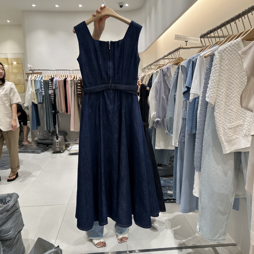 BLUEI-D韓國直郵㊣東大門實拍女裝新品熱賣時尚人氣連衣裙Blue i-d連衣裙