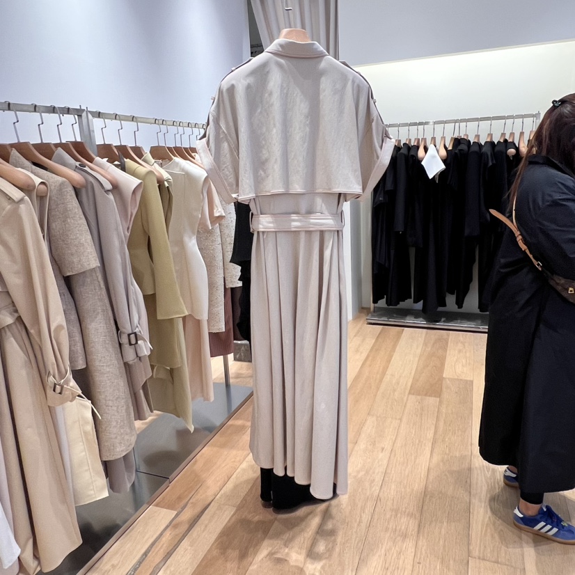 VAN NZILL韓國直郵㊣東大門實拍女裝新品休閑連衣裙含腰帶VAN NZILL連衣裙