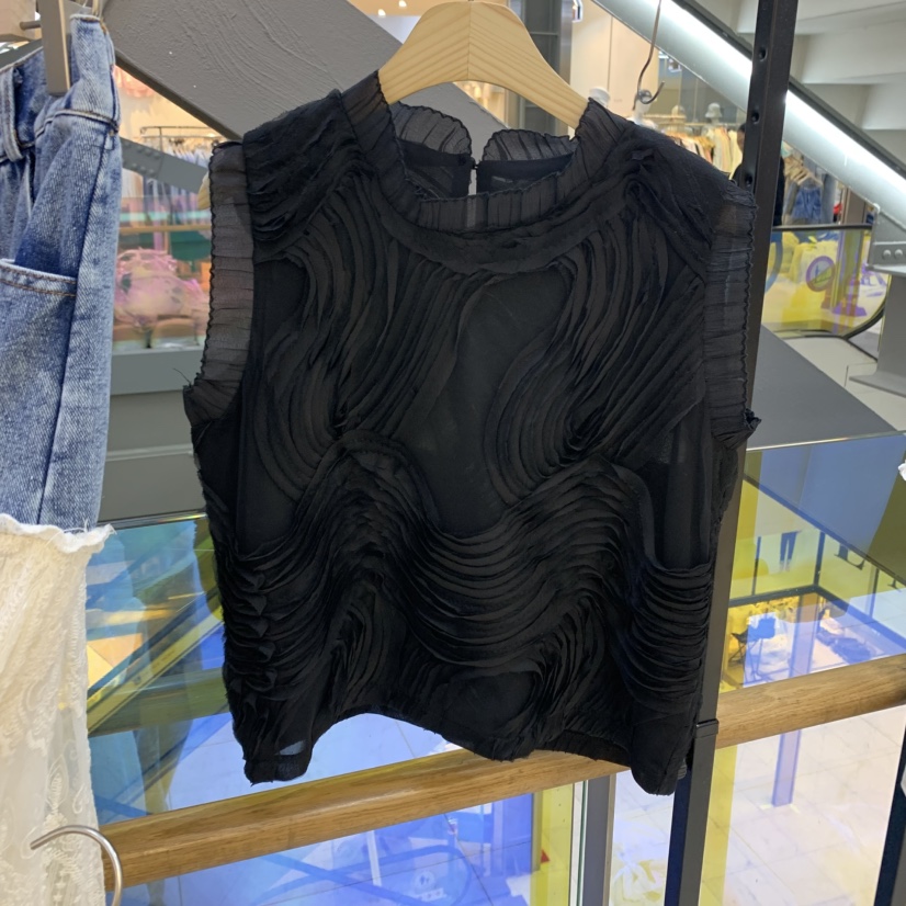 HOT PLACE韓國直郵㊣女裝新品推薦時尚休閑25春夏吊帶背心HOT PLACE/DREAM GIRIS吊帶/背心圖色2