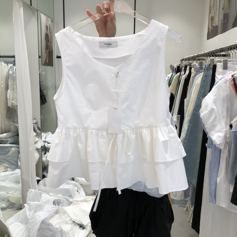 YUNBAL韓國㊣直郵東大門代購女裝新款熱賣休閑人氣吊帶背心YUNBAL吊帶/背心