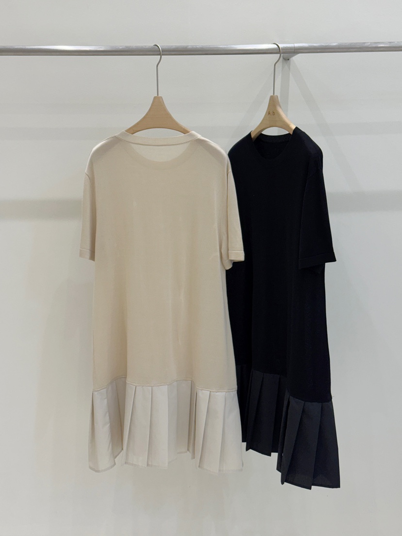 AUTUMN BEIGE PLUS韓國直郵㊣東大門實拍女裝新款推薦連衣裙褶皺A.b/AUTUMN BEIGE-無連衣裙
