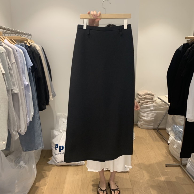 OUR-A直郵韓國代購㊣女裝新品休閑人氣熱賣25春夏半身裙中短裙OUR-A半身裙/中短裙圖色2
