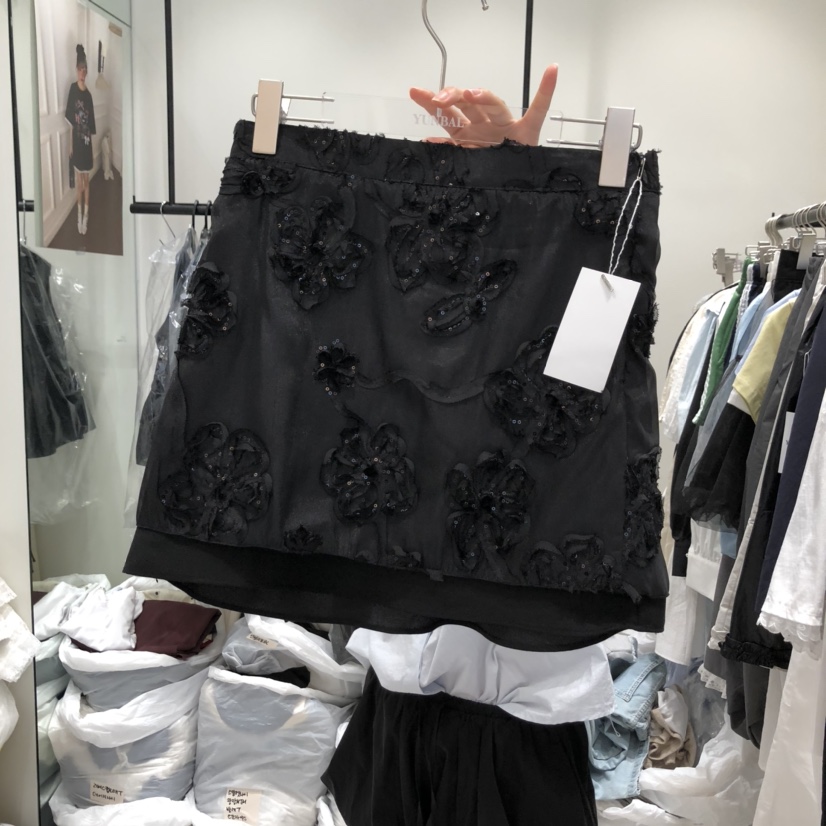 YUNBAL直郵韓國代購㊣女裝新品熱賣推薦休閑25春夏人氣短裙YUNBAL短裙圖色2