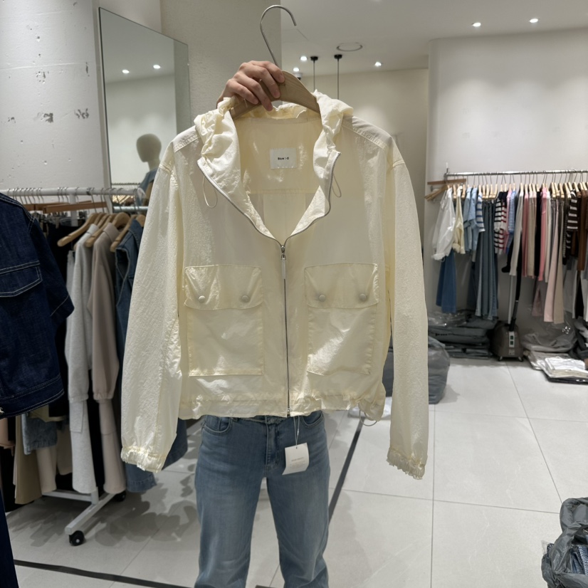 BLUEI-D韓國直郵㊣東大門實拍女裝新品25春夏休閑推薦夾克Blue i-d夾克