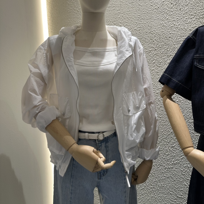 BLUEI-D韓國直郵㊣東大門實拍女裝新品25春夏休閑推薦夾克Blue i-d夾克圖色4