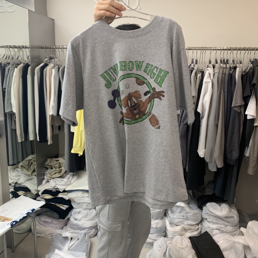 LEESEED-A韓國直郵㊣東大門實拍女裝新品休閑人氣熱賣推薦T恤SEeD/LEESEEDT恤