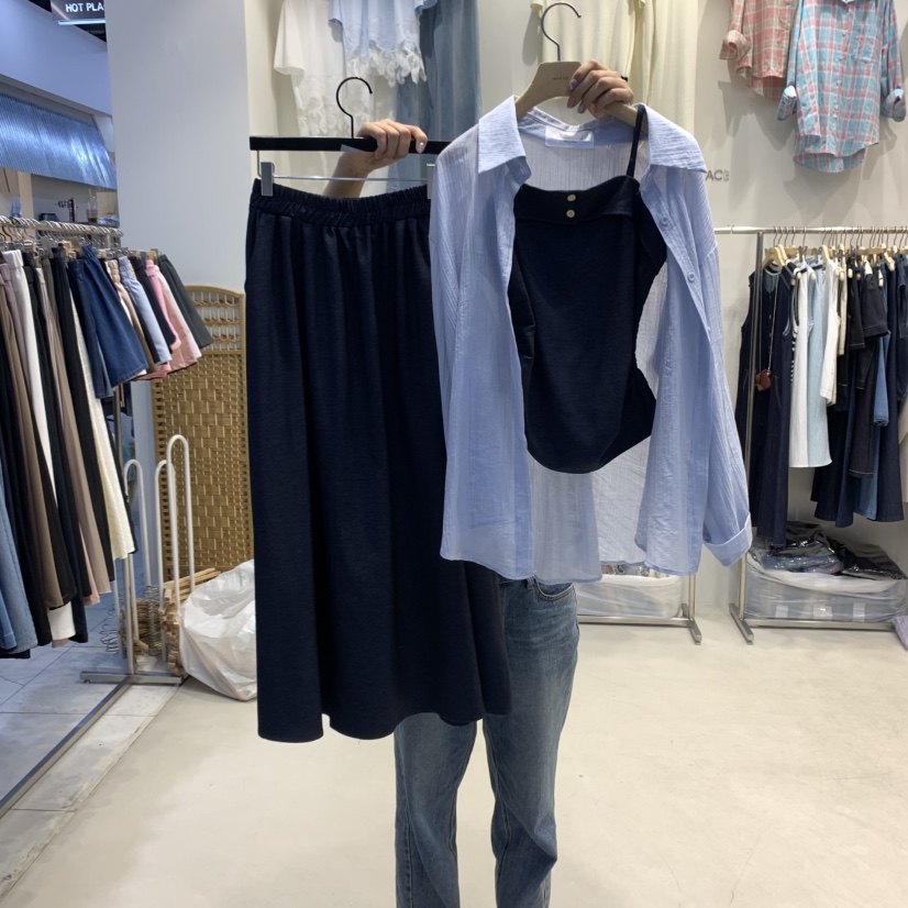 HOT PLACE韓國直郵㊣東大門實拍女裝新款時尚熱賣套裝三件套HOT PLACE/DREAM GIRIS套裝