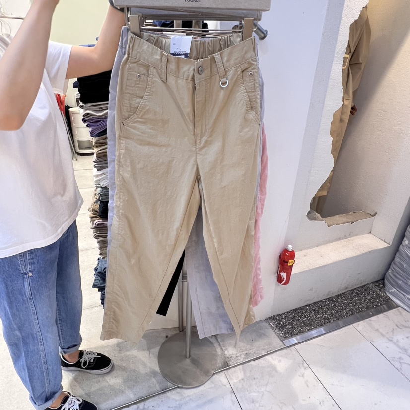 POCKET-Q韓國直郵㊣女裝新款25春夏休閑熱賣人氣時尚休閑褲POCKET-Q休閑褲