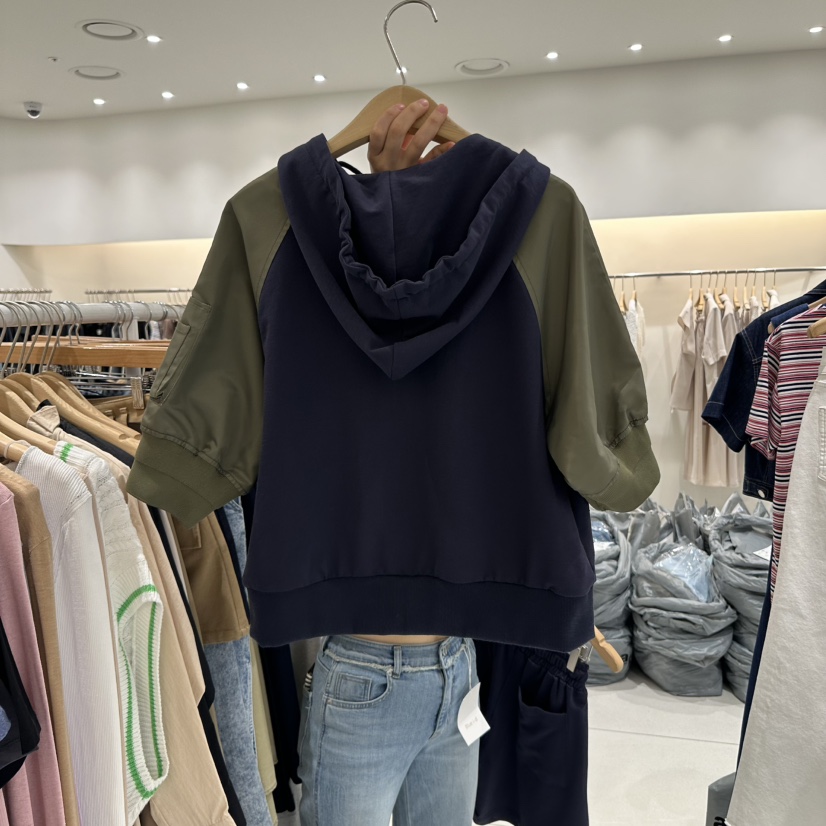 BLUEI-D韓國㊣直郵東大門代購女裝新品熱賣25春夏人氣夾克Blue i-d夾克