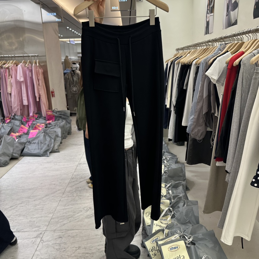 CHAV韓國直郵㊣東大門實拍女裝新品熱賣休閑時尚推薦休閑褲CHAV休閑褲圖色3