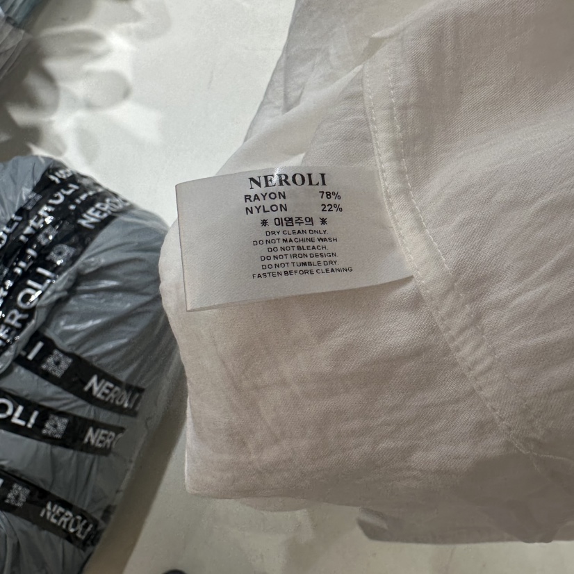 NEROLI 36韓國直郵㊣女裝新款休閑時尚熱賣襯衫蕾絲衫刺繡NEROLI 36襯衫/蕾絲衫