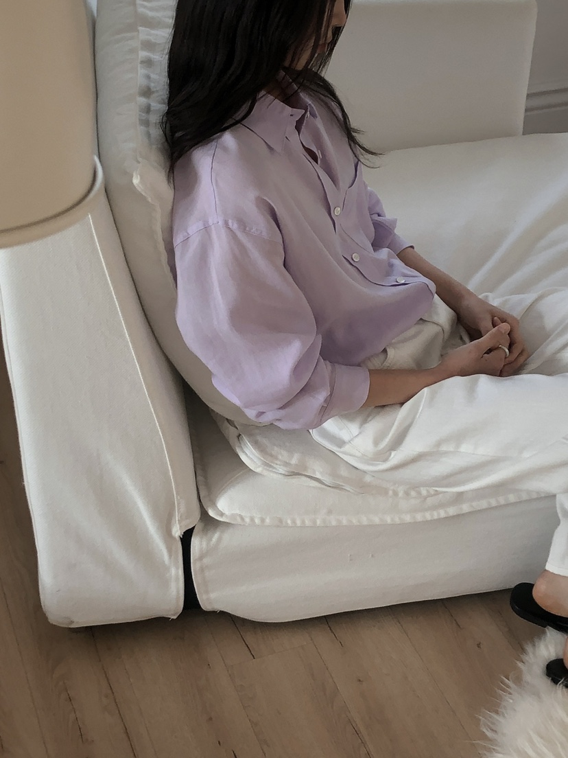 LONG PEAK韓國直郵㊣東大門實拍女裝新品時尚25春夏襯衫蕾絲衫LONG PEAK襯衫/蕾絲衫