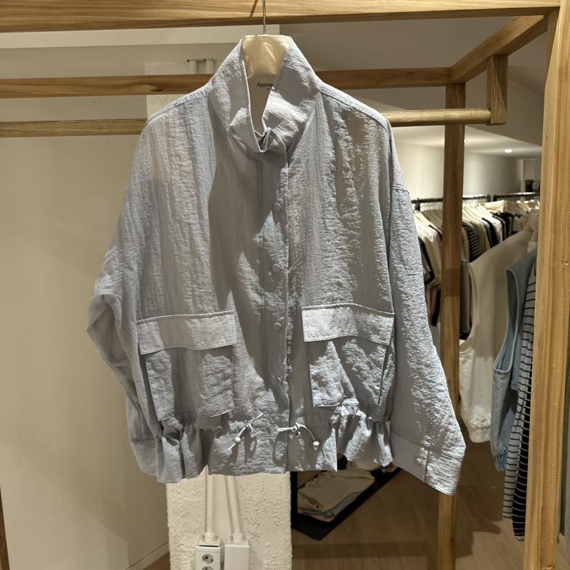 APPROACH0.1直郵韓國代購㊣女裝新款25春夏休閑時尚推薦夾克APPROACH0.1夾克圖色1