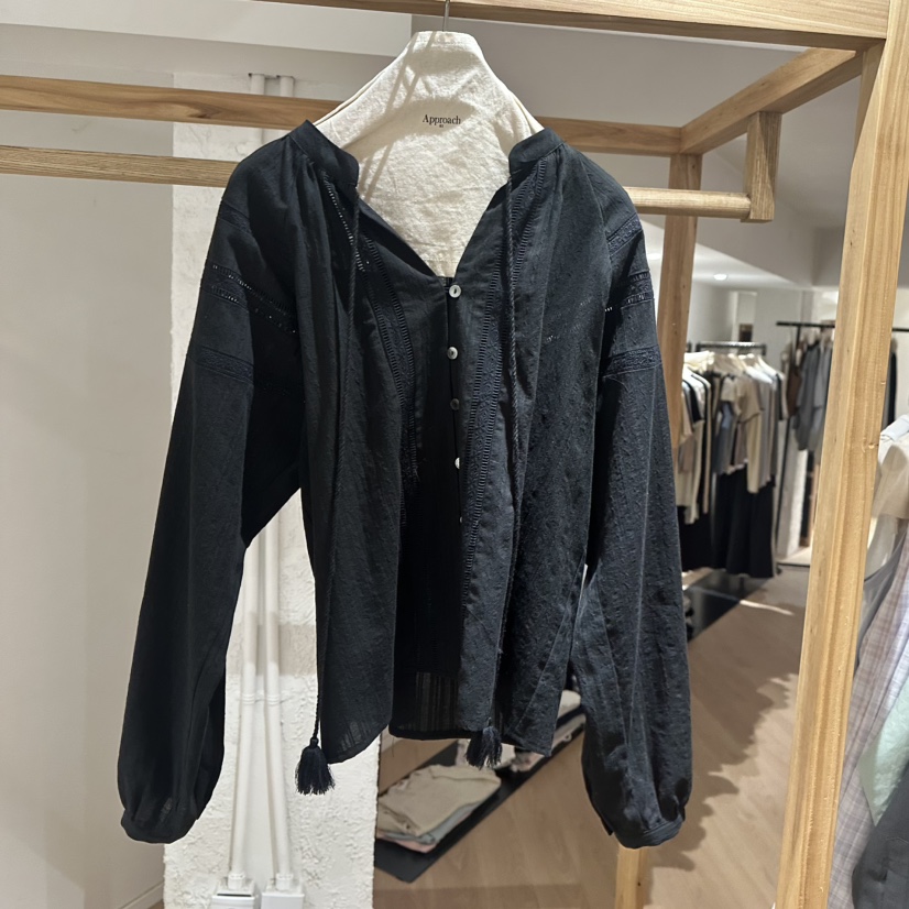 APPROACH0.1韓國直郵㊣女裝新品休閑時尚25春夏襯衫蕾絲衫APPROACH0.1襯衫/蕾絲衫圖色3