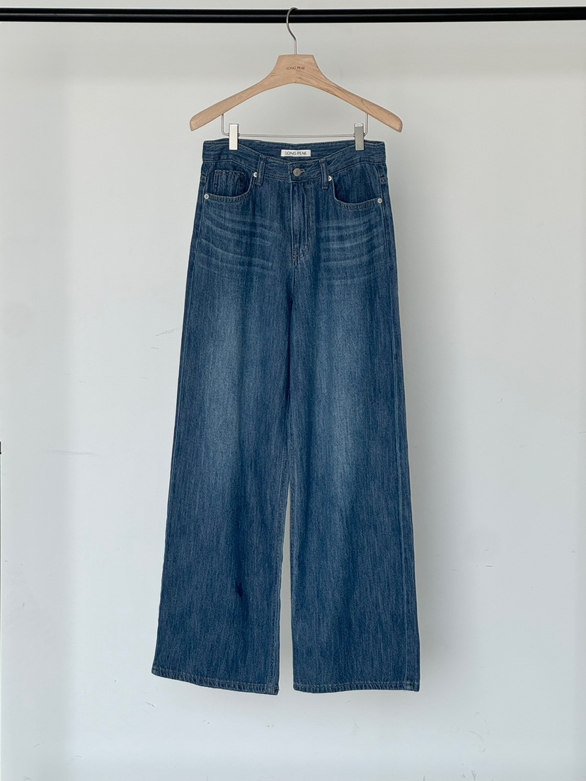 LONG PEAK韓國㊣直郵東大門代購女裝新品25春夏熱賣牛仔褲LONG PEAK牛仔褲