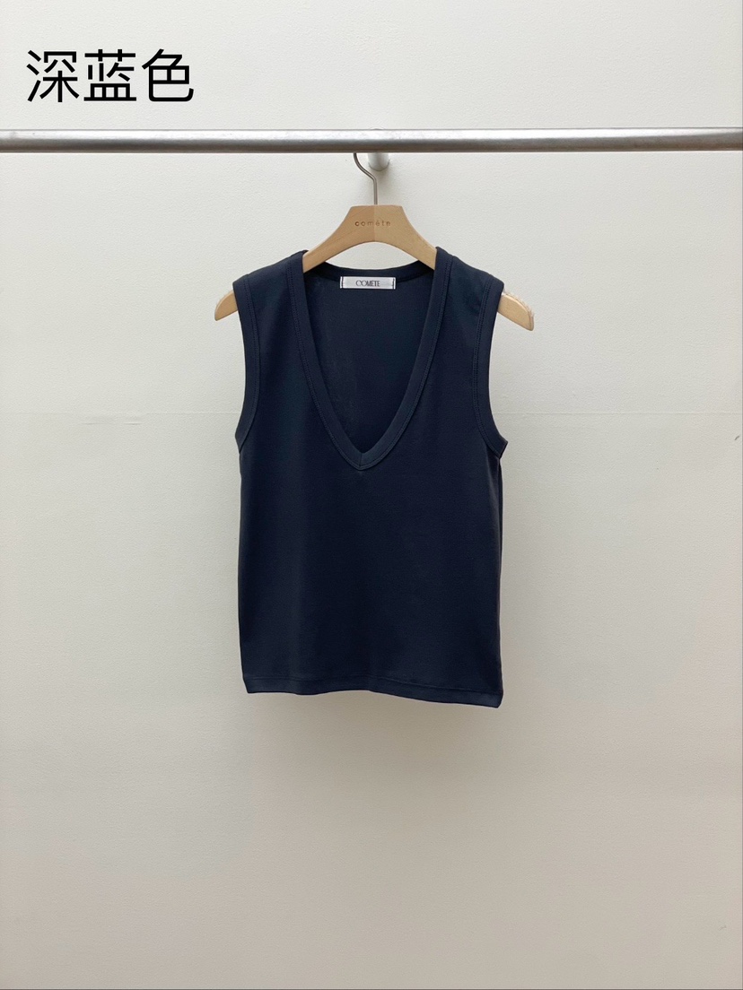 COMETE韓國㊣直郵東大門代購女裝新款熱賣25春夏休閑吊帶背心COMETE吊帶/背心圖色3