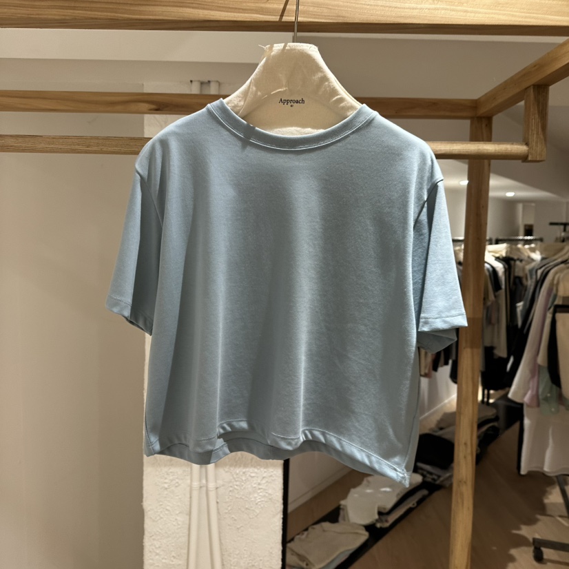 APPROACH0.1韓國直郵㊣東大門實拍女裝新品人氣推薦T恤刺繡APPROACH0.1T恤圖色5