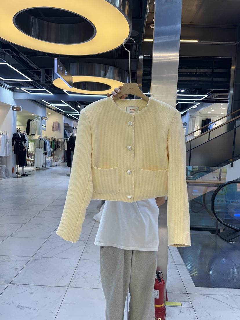 PLUM-q韓國直郵㊣東大門實拍女裝新品25春夏休閑時尚人氣夾克PLUM夾克