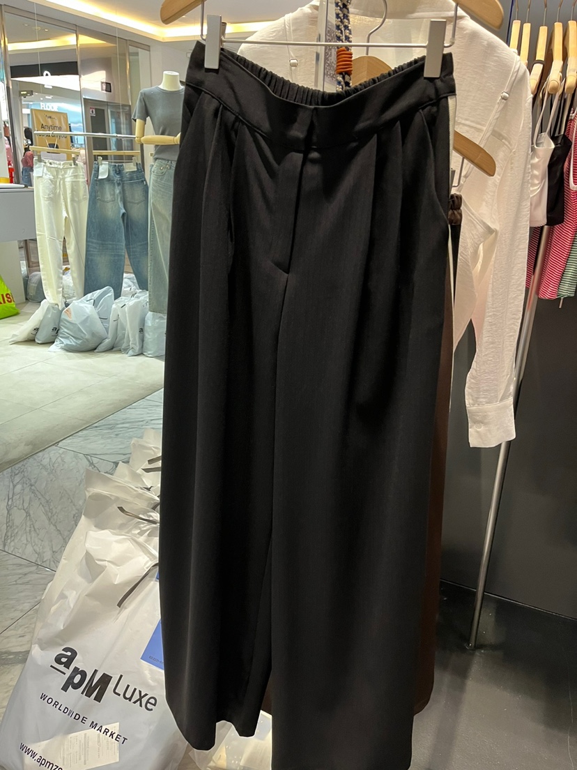 EL BOSQUE韓國直郵㊣東大門實拍女裝新品人氣25春夏休閑褲EL BOSQUE休閑褲圖色2