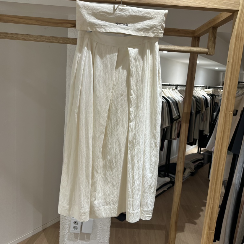 APPROACH0.1韓國㊣直郵東大門代購女裝新品時尚推薦25春夏長裙APPROACH0.1長裙