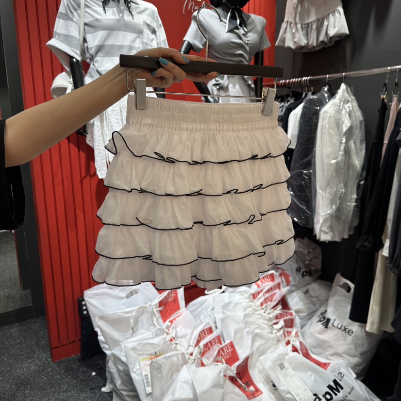 RARE CLOSET韓國直郵㊣東大門實拍女裝新款休閑熱賣推薦短裙RARE CLOSET短裙