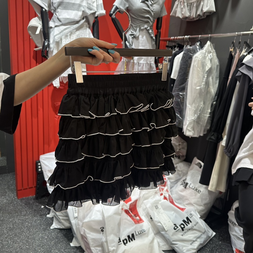 RARE CLOSET韓國直郵㊣東大門實拍女裝新款休閑熱賣推薦短裙RARE CLOSET短裙圖色2