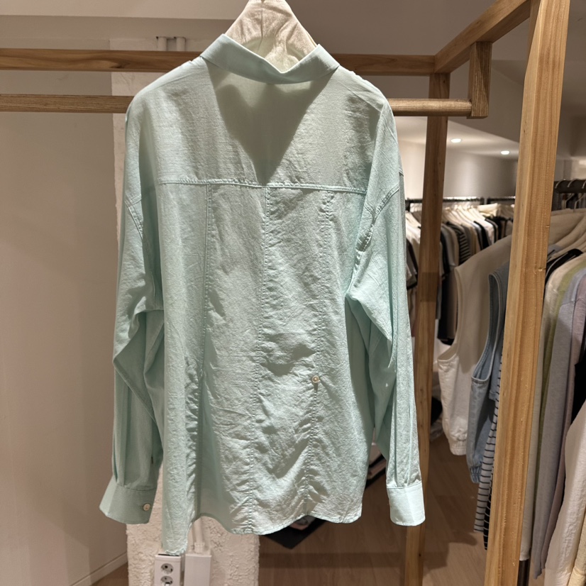 APPROACH0.1直郵韓國代購㊣女裝新品休閑熱賣人氣襯衫蕾絲衫APPROACH0.1襯衫/蕾絲衫