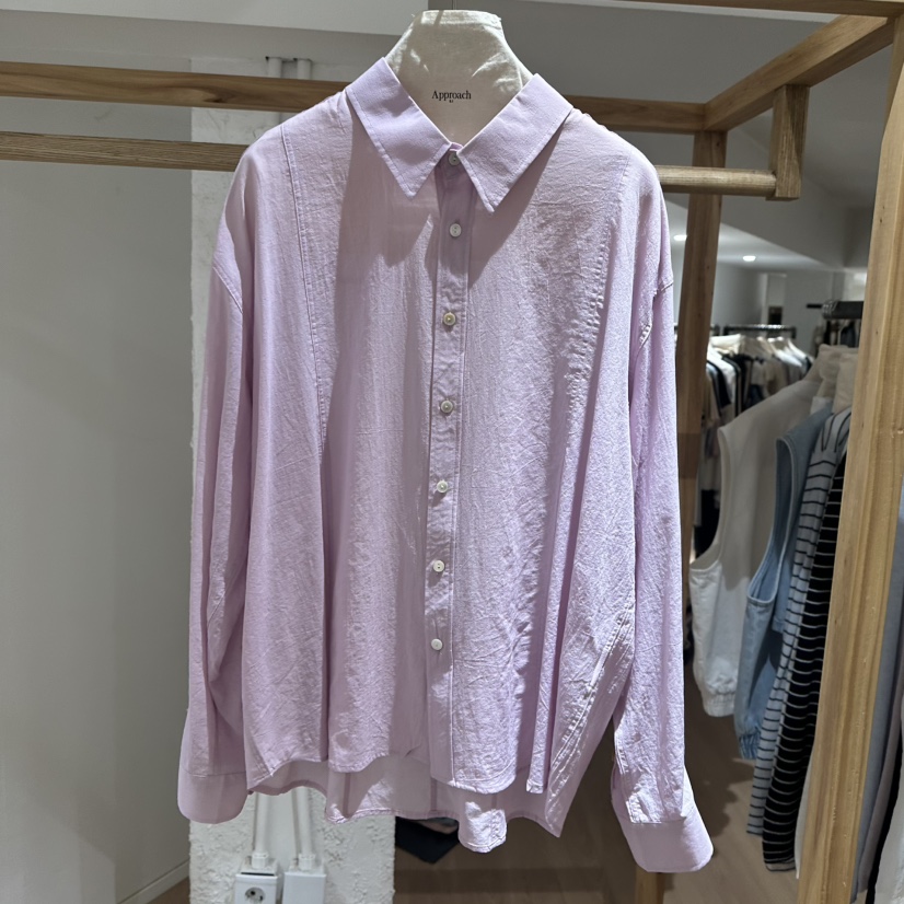 APPROACH0.1直郵韓國代購㊣女裝新品休閑熱賣人氣襯衫蕾絲衫APPROACH0.1襯衫/蕾絲衫圖色2